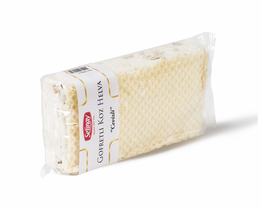 >Gofretli Koz Helva Cevizli 500 g