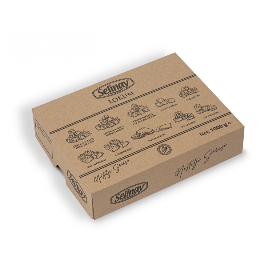 Pudralı Sade Lokum 1000 g